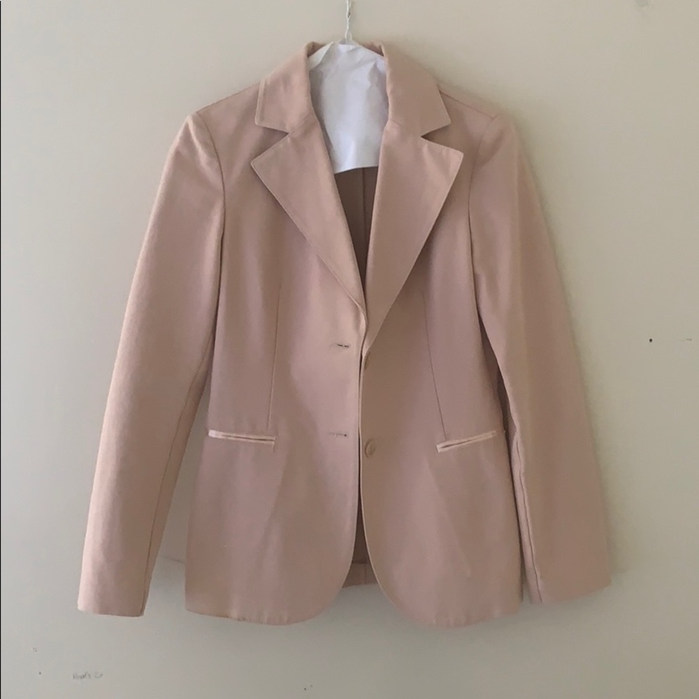 Red Valentino pink nude blazer size 42